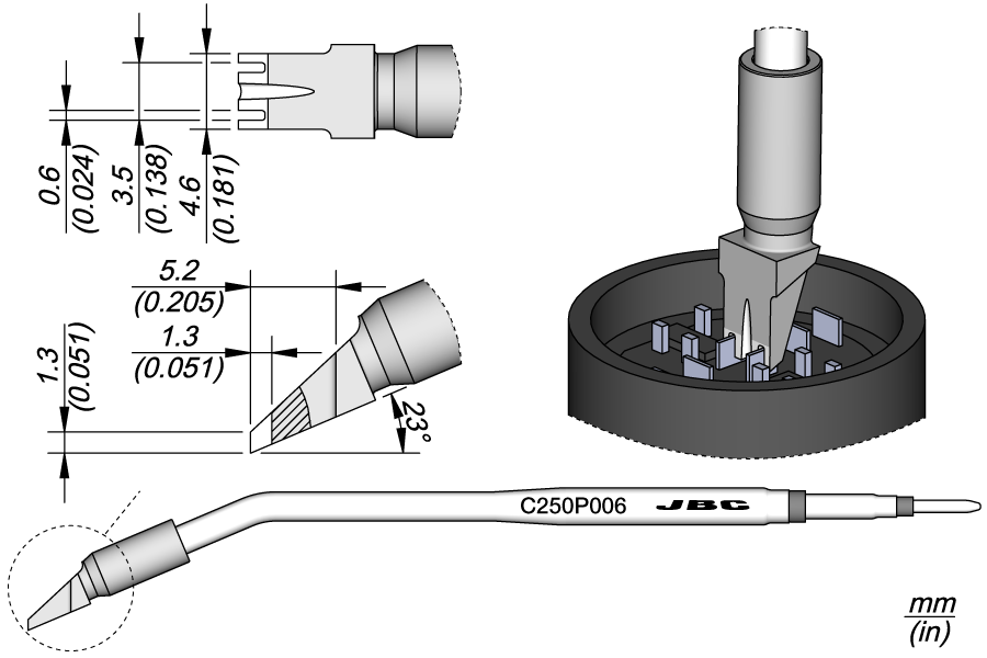C250P006 - Multipin cartridge Soldering